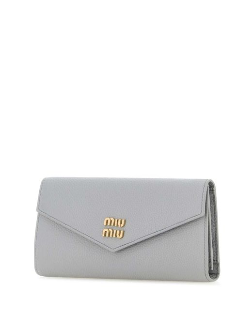 Miu Miu Gray Portafoglio