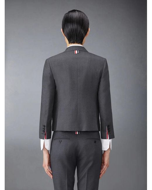 Thom Browne Gray High Armhole Sport Coat