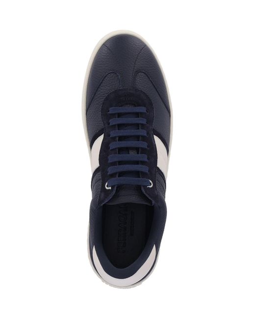 Ferragamo Blue Sneakers for men