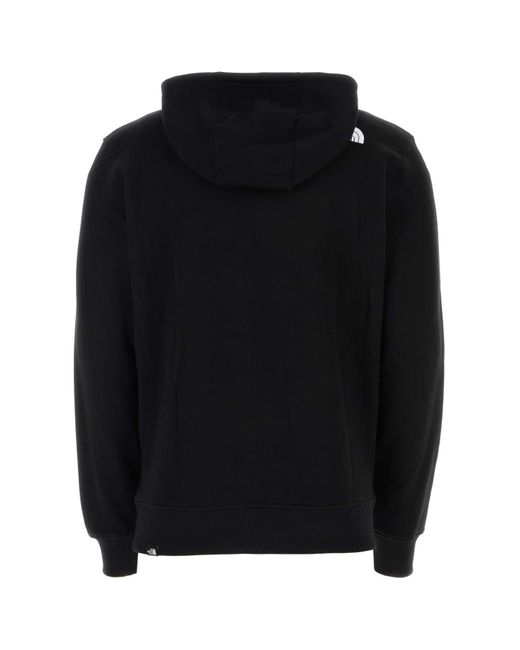 The North Face Black Cotton Sweatshirt for men