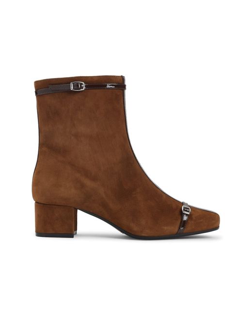CAREL PARIS Brown Start Booties