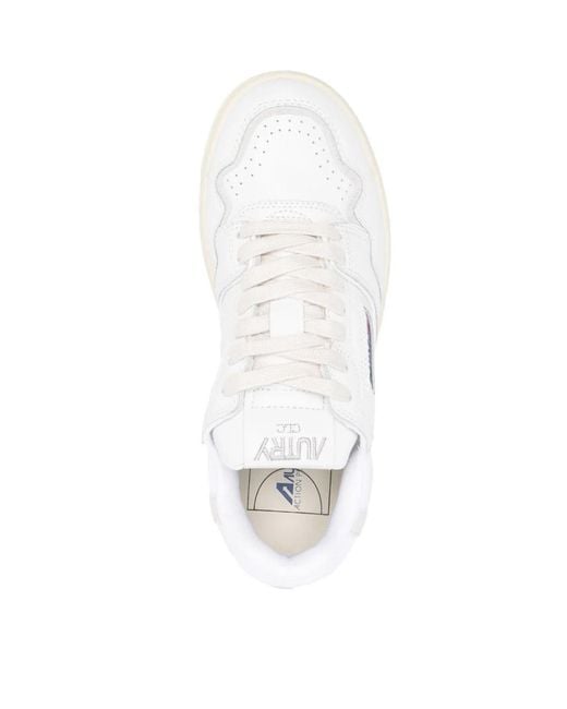Autry White Clc Rookie Low Sneakers