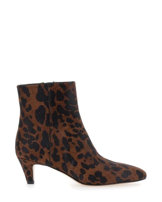 Twinset Brown Ankle Boots Polyurethane