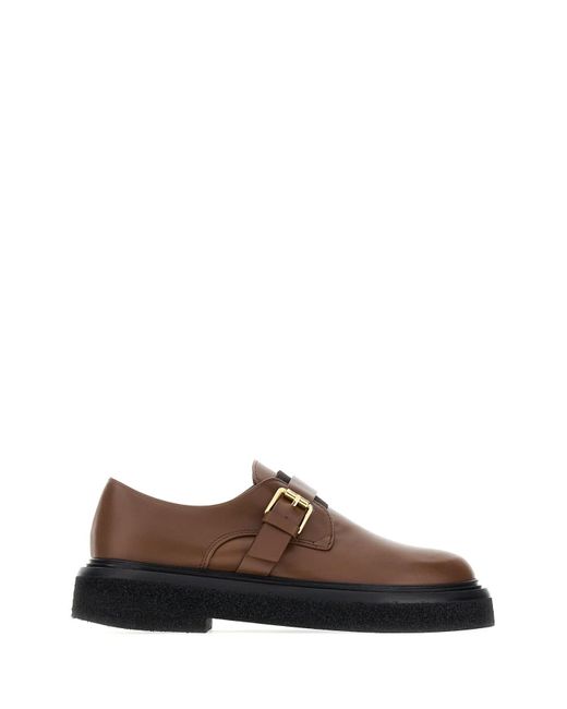 Max Mara Brown Moccasters