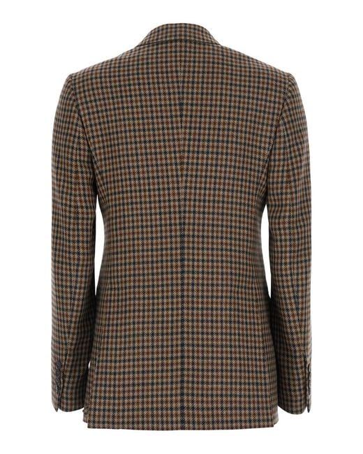 Max Mara Brown Jacket Mxmdeserto Wool Blazers