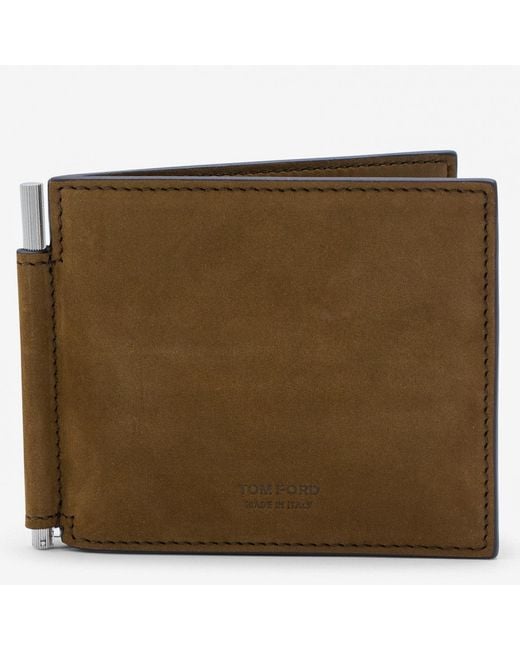 Tom Ford Green Wallets _Le for men