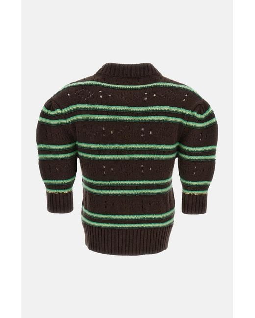 Marni Green Sweaters Kashmir Knit