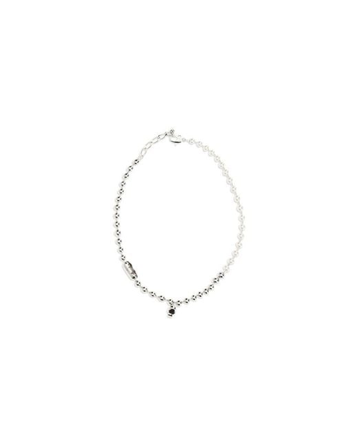 McQueen Metallic Brass Necklace for men