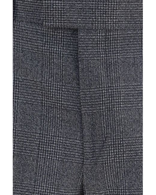 Lardini Blue Tailored Cotton-Blend Pants Polyester Trousers for men