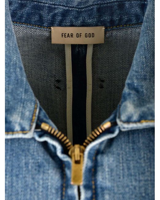 Fear Of God Blue Collection 8 Denim Jacket for men