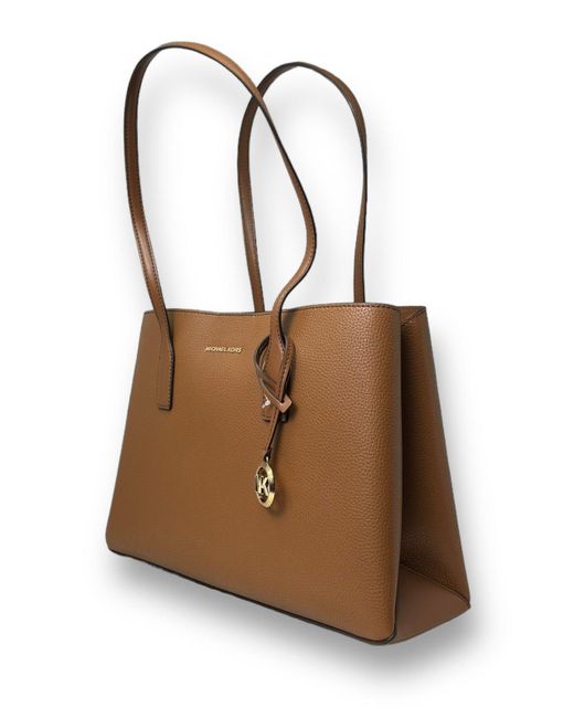 Michael Kors Brown Ruthie Medium Top Handle Bag