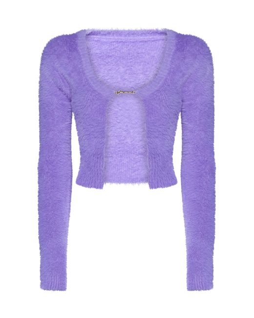 Jacquemus Sweater in Purple | Lyst