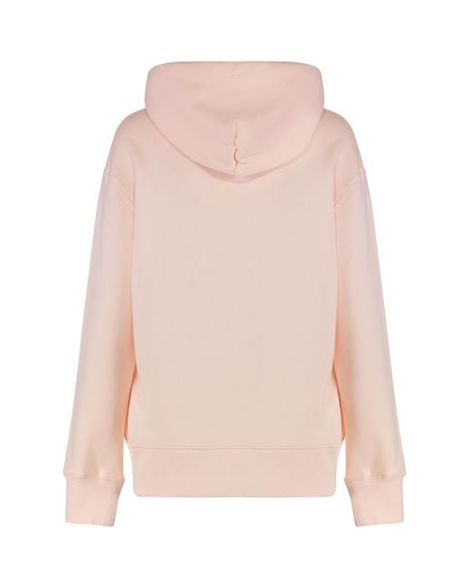 Autry Pink Hooded Sweatshirt Cotton Hoodies