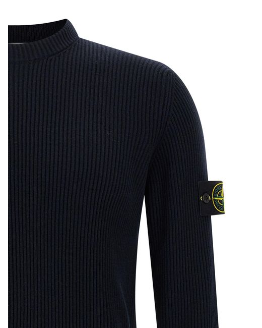 Stone Island Blue 'Rws' Sweater for men