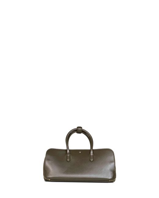 Alaïa Green Handbag Delta Small Camouflage Calf Leather Handbags