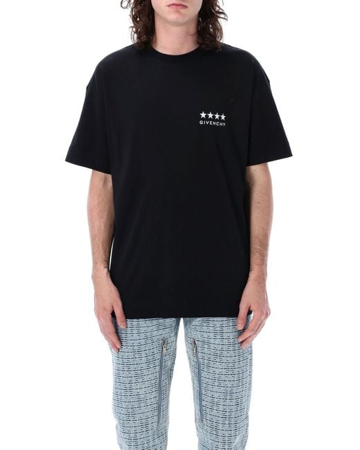 Givenchy Black Standard Short Sleeve Base T-Shirt for men