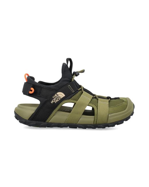 The North Face Green Explore Camp Shandals for men