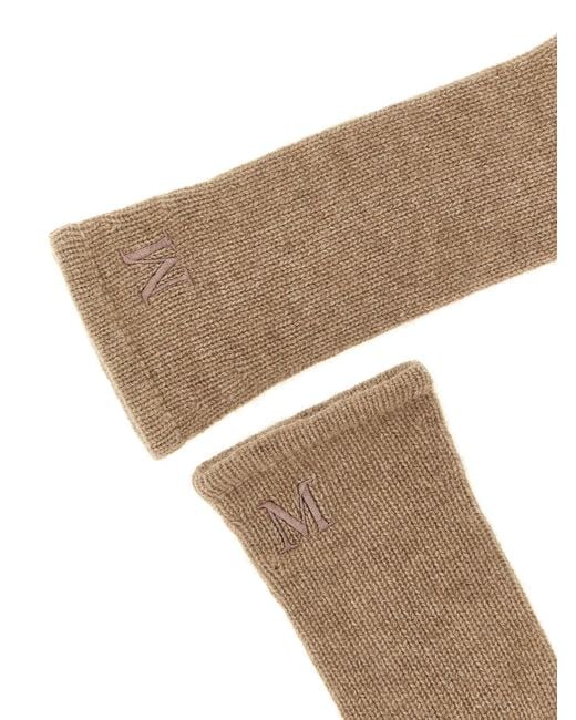 Max Mara Natural 'Mmjock' Gloves