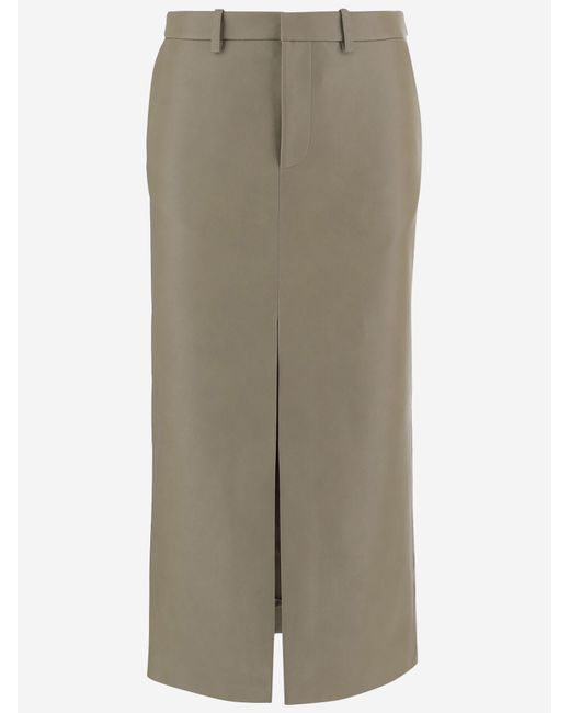 Frankie Shop Natural Skirt Nylon Polyurethane
