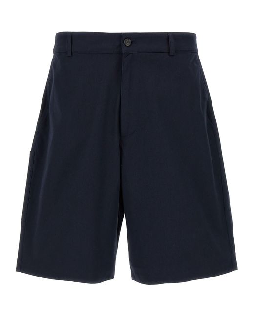 Department 5 Blue Easy Bermuda Shorts for men