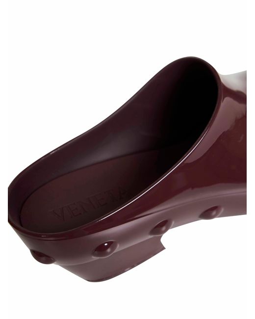 Bottega Veneta Red Rubber Clogs Gondola