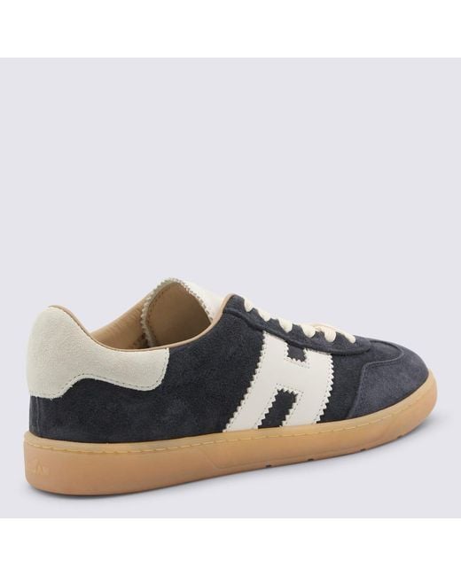 Hogan Blue Suede Cool Sneakers