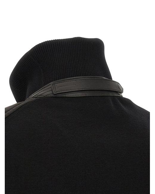 Tom Ford Black Merino Wool Bomber Jacket for men
