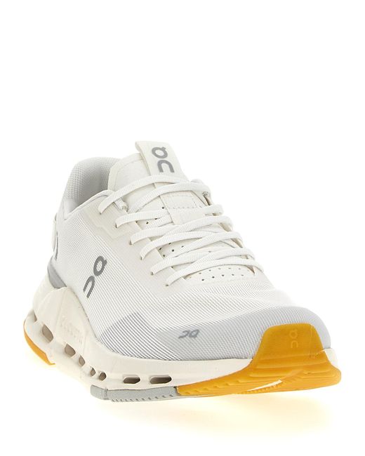On Shoes White Cloudnova Form 2 Sneakers for men