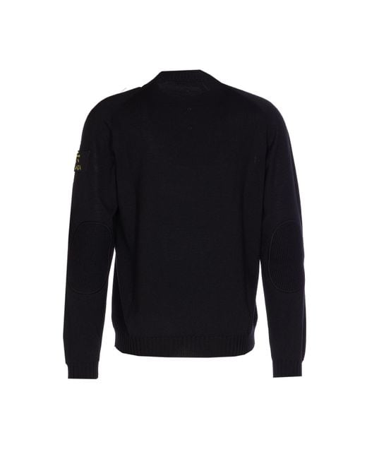 Premiata Blue Sweaters Merino Wool for men