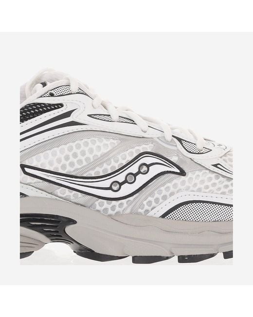 Saucony White Trainers Pro Grid Omni 9 Textile for men