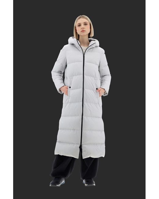 Herno Gray Laminar Parka Gore-Tex Infinium Windstopper Ice Rings