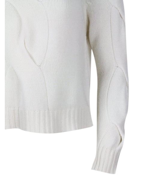 Lorena Antoniazzi White Sweater