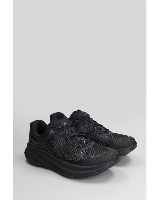 Hoka One One Black Clifton One 9 Sneakers for men