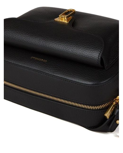 Coccinelle Black Crossbody Bag Cowhide Crossbody-Bags