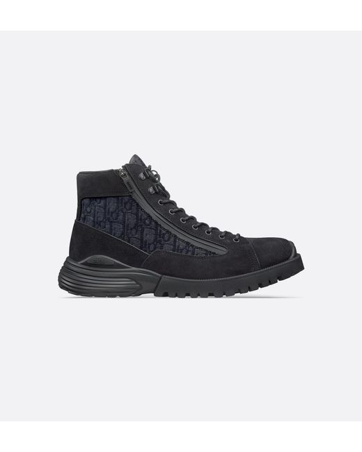 Dior Black Leather Boots for men
