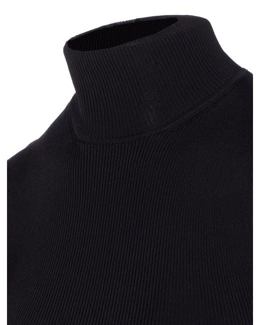 Khaite Black Benita Top