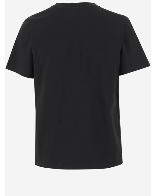 Coperni Black T-Shirt Cotton T-Shirts & Jerseys