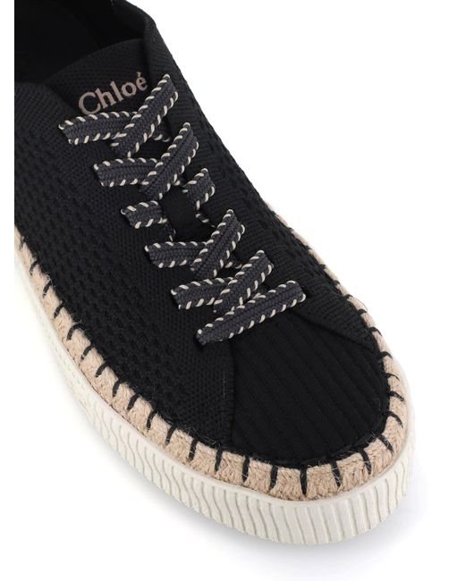 Chloé Black Telma Sneaker