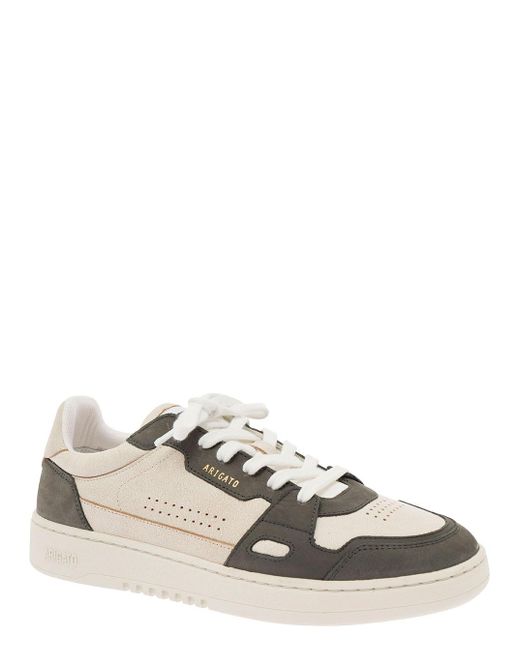 Axel Arigato White Dice Lo And Two-Tone Sneakers for men
