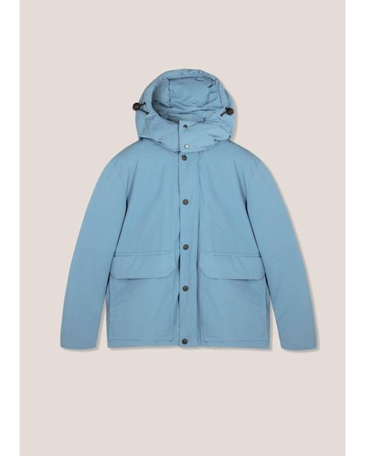 Doppiaa Blue Aangoon Down Jacket Coats