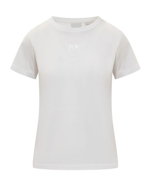 Pinko White Bussolotto T-shirt