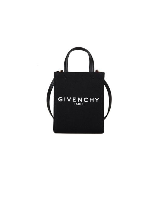 Givenchy Black Cotton Tote Bag