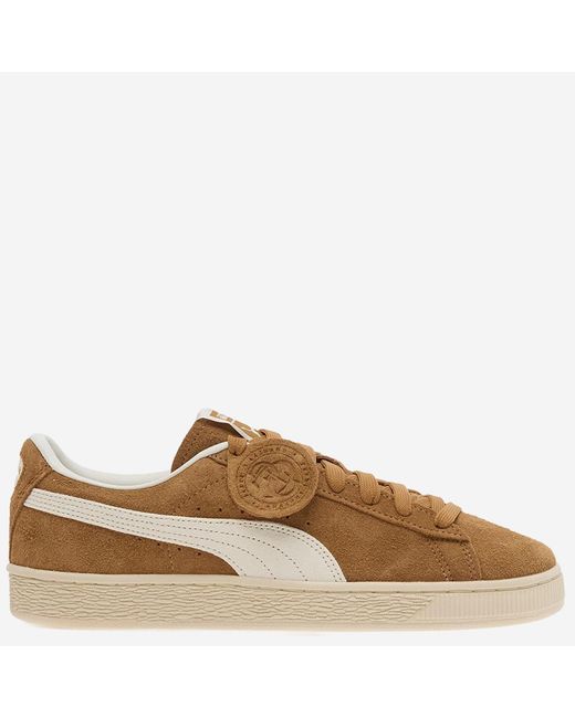 PUMA Brown Sneakers Charles Suede Trainers