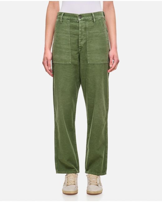 Polo Ralph Lauren Green Flat Front Military Pants