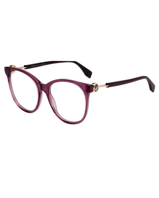 Fendi Black Ff 0393 Celluloid Occhiali Vista