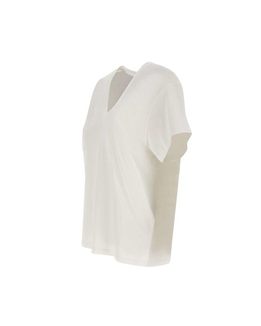 IRO White Jolia Cotton T-Shirt