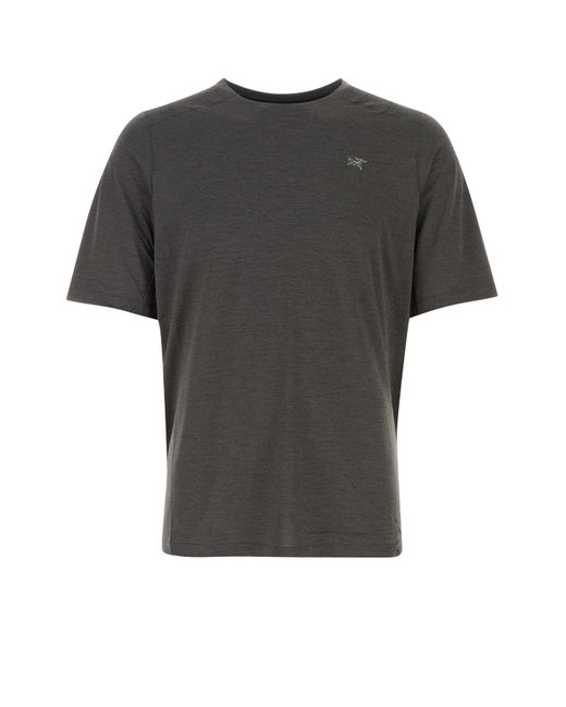 Arc'teryx Gray Polyester T-Shirt for men