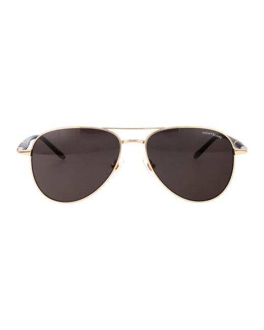 Montblanc Brown Sunglasses for men