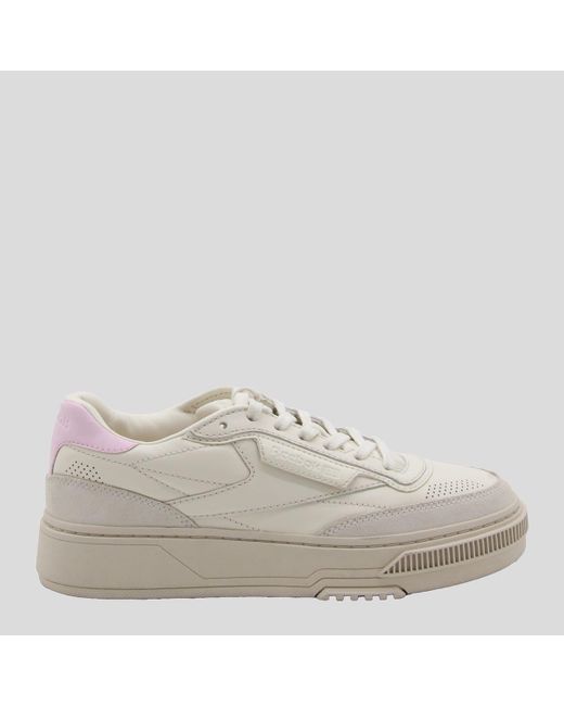 Reebok Gray Sneakers Bianco