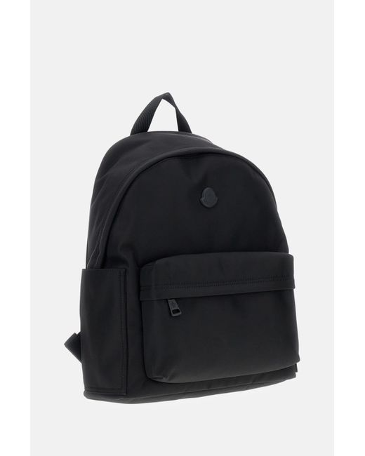 Moncler Black Backpack for men
